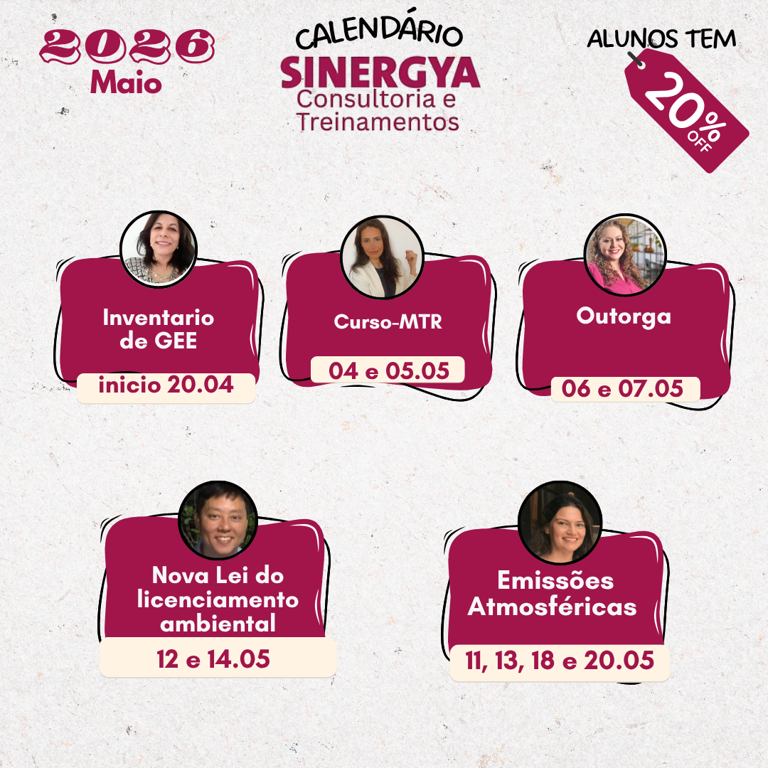 Próximas Turmas Confirmadas: Maio